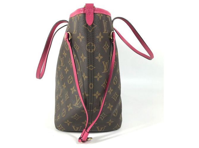 Borsa Louis Vuitton Monogram Neverfull Inside Out MM - vista 3