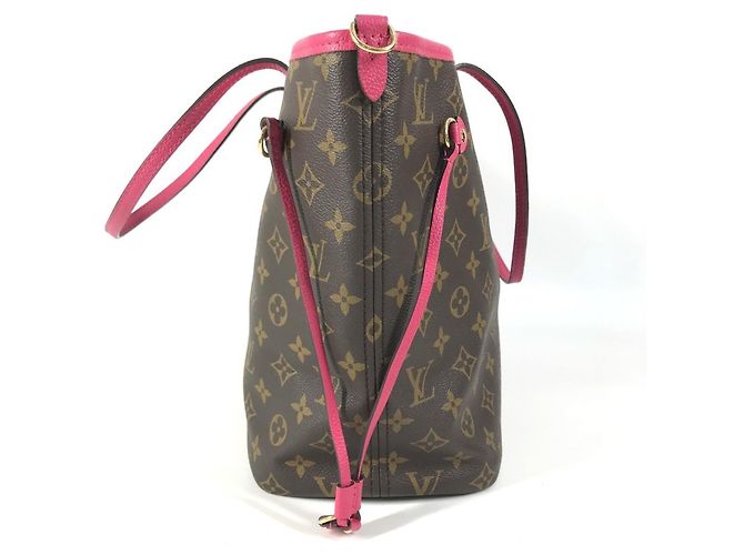 Borsa Louis Vuitton Monogram Neverfull Inside Out MM - vista 4