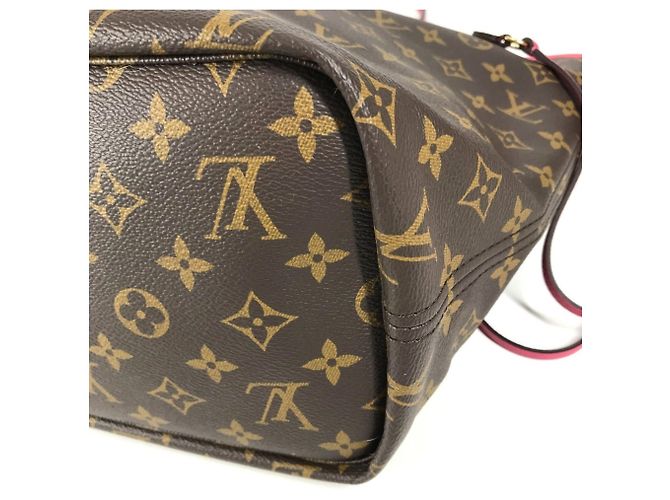 Borsa Louis Vuitton Monogram Neverfull Inside Out MM - vista 6