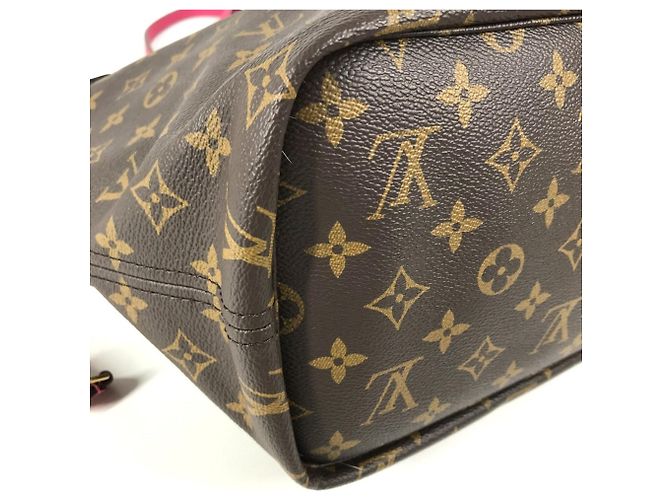 Borsa Louis Vuitton Monogram Neverfull Inside Out MM - vista 7