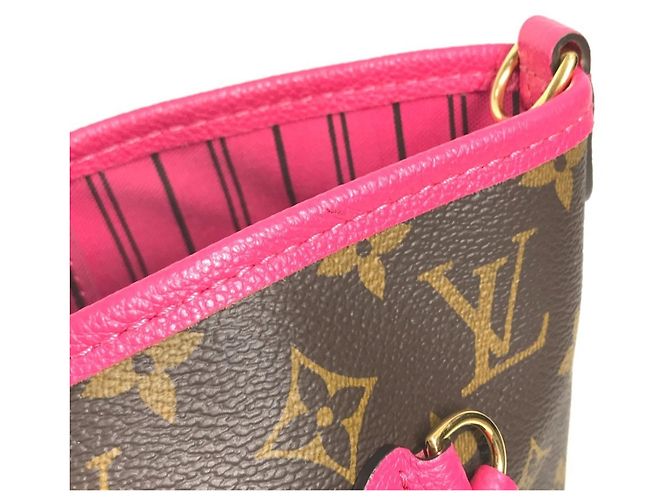 Borsa Louis Vuitton Monogram Neverfull Inside Out MM - vista 8