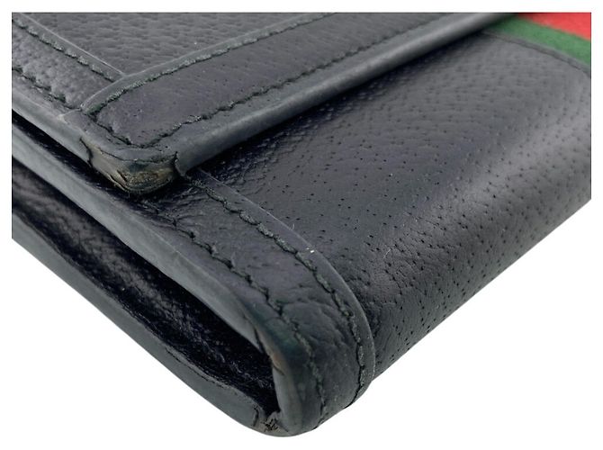 Cartera larga de piel Gucci Ophidia GG - vista 3