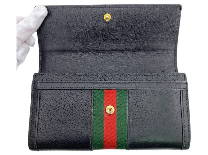 Cartera larga de piel Gucci Ophidia GG - vista 5