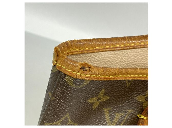 Louis Vuitton Monogram Bucket PM Tote Bag - view 6