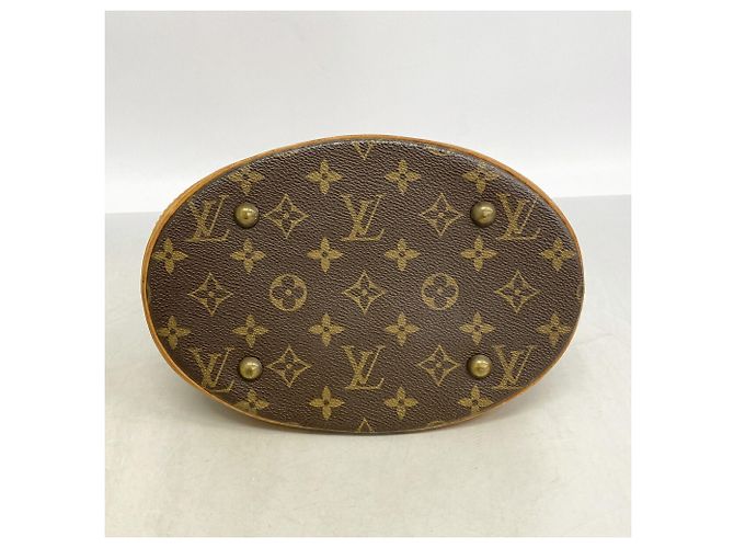 Louis Vuitton Monogram Bucket PM Tote Bag - view 3
