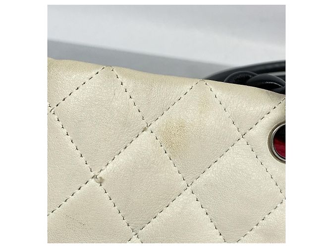 Saco Tote Chanel Cambon em Pele de Cordeiro - vista 8