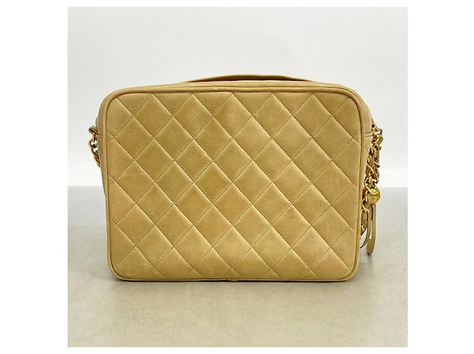Borsa a tracolla Chanel Matelassé in pelle d'agnello - vista 13