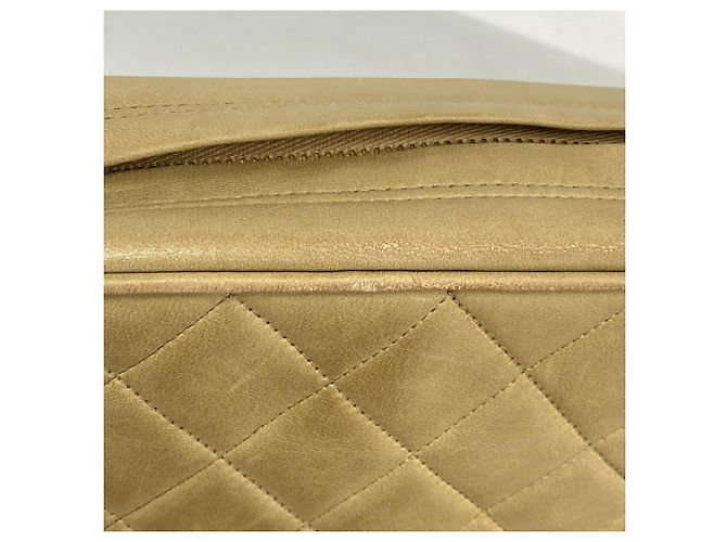 Borsa a tracolla Chanel Matelassé in pelle d'agnello - vista 7