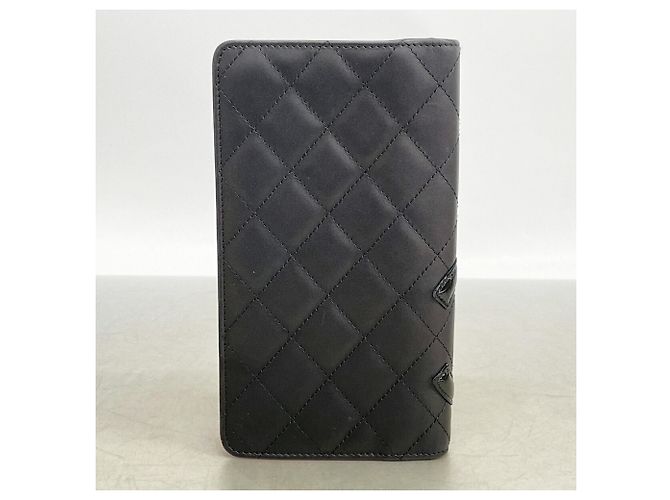Chanel Cambon Langes Portemonnaie aus Lammleder - Ansicht 5