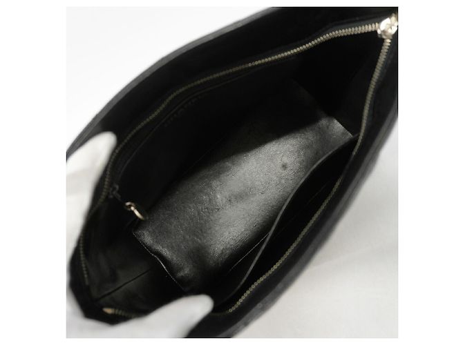 Saco Tote Chanel em couro de bezerro grão preto - vista 4