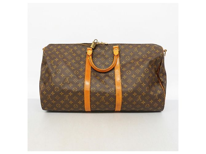 Louis Vuitton Boston Monogram Keepall Bandoulière 55 - vue 19