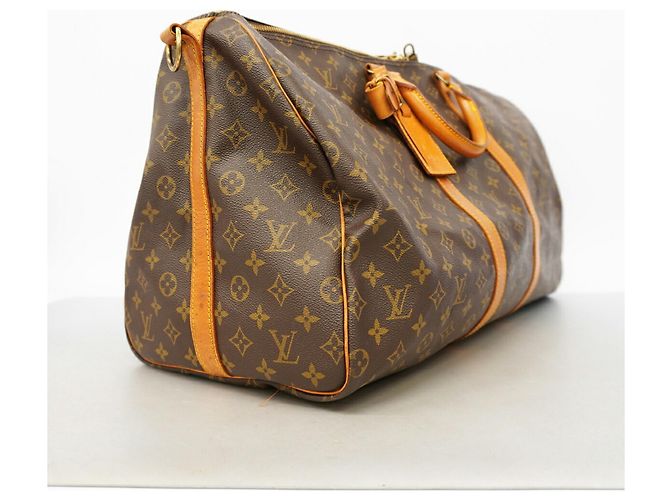 Louis Vuitton Boston Monogram Keepall Bandoulière 55 - vue 2