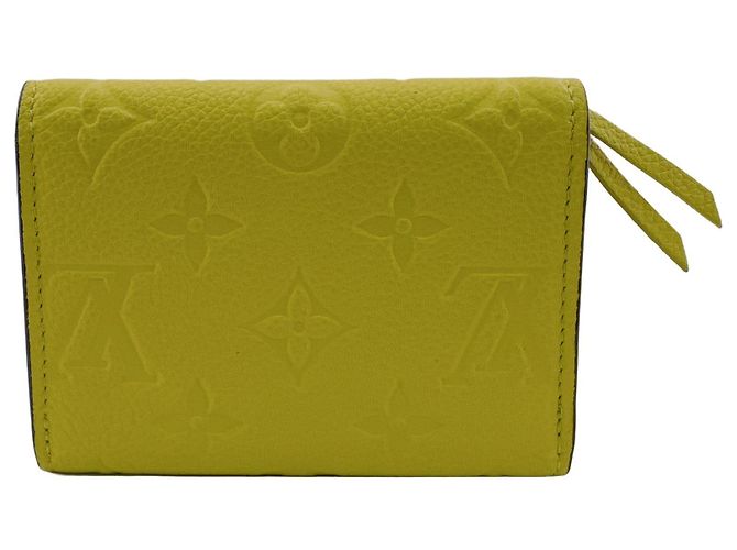 Porta-moedas Louis Vuitton Monogram Empreinte Yellow - vista 2
