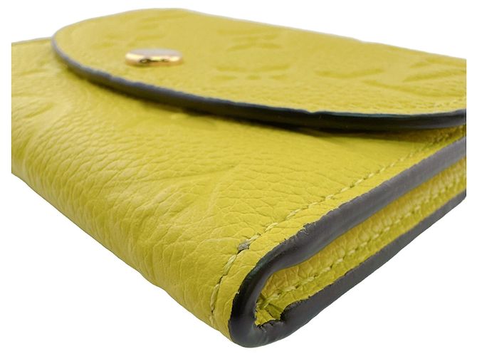 Porta-moedas Louis Vuitton Monogram Empreinte Yellow - vista 4