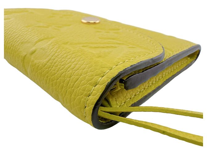 Porta-moedas Louis Vuitton Monogram Empreinte Yellow - vista 6