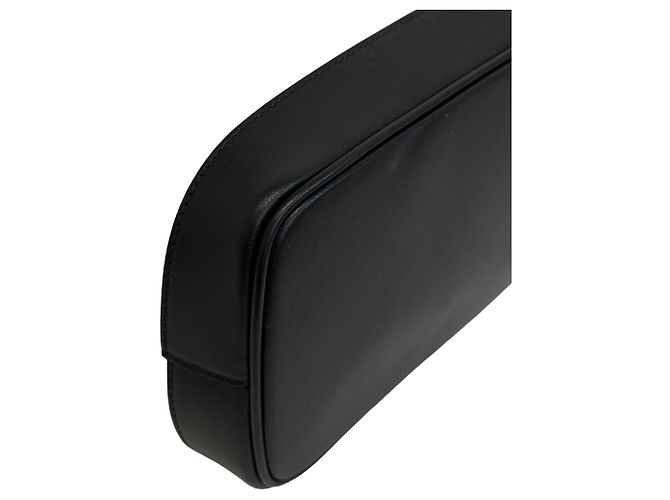 Borsa Tote Salvatore Ferragamo in tela e pelle nera - vista 4
