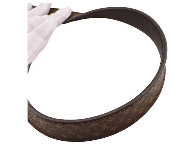 Cinto Louis Vuitton Monogram Canvas - vista 8