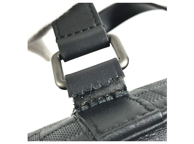 Borsa a tracolla Louis Vuitton Damier Infini Tadao PM - vista 11