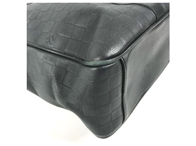 Borsa a tracolla Louis Vuitton Damier Infini Tadao PM - vista 7