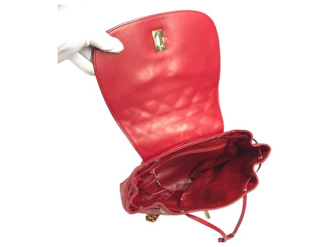 Chanel Vintage Rucksack mit Turnlock-Verschluss - Ansicht 12
