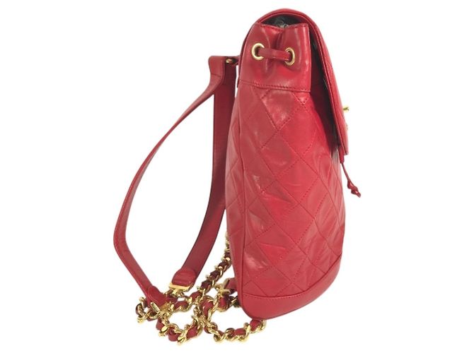 Chanel Vintage Rucksack mit Turnlock-Verschluss - Ansicht 4