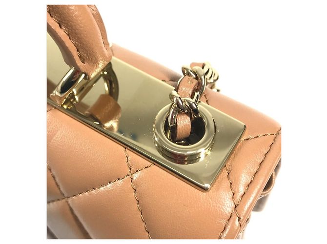 Portafoglio con catena Chanel AP4184 Light Brown - vista 10
