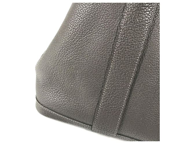 Hermès Bolsa HERMES Garden Party PM em couro Negonda - vista 12
