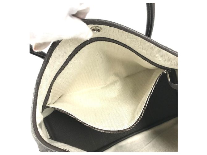 Hermès Bolsa HERMES Garden Party PM em couro Negonda - vista 15