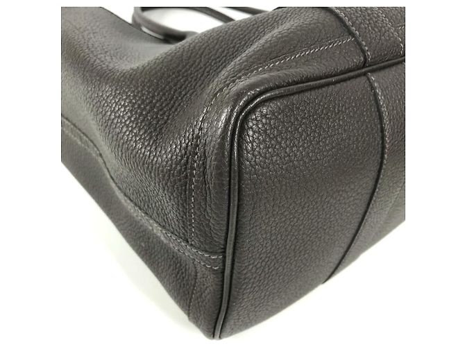 Hermès Bolsa HERMES Garden Party PM em couro Negonda - vista 7