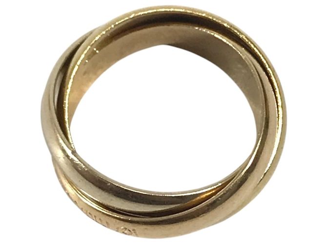Anello Cartier Trinity Logo Triple Band in Oro 18K - vista 9