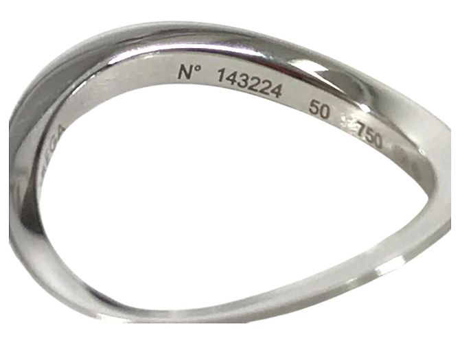 Anillo OMEGA Aqua Swing en oro blanco de 18K - vista 7