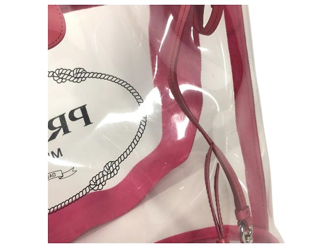 Bolso Tote Prada Canapaplex Logo - vista 10