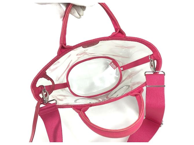 Bolso Tote Prada Canapaplex Logo - vista 11
