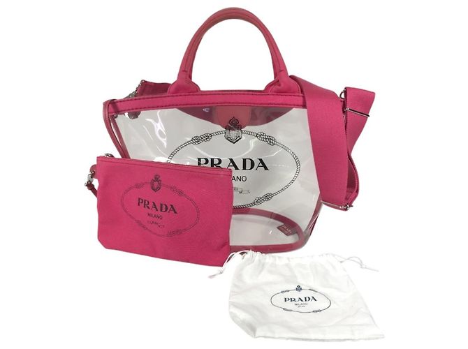 Bolso Tote Prada Canapaplex Logo - vista 16