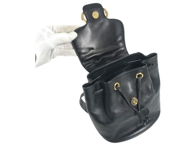Salvatore Ferragamo Mini-Rucksack Gancini Logo - Ansicht 10