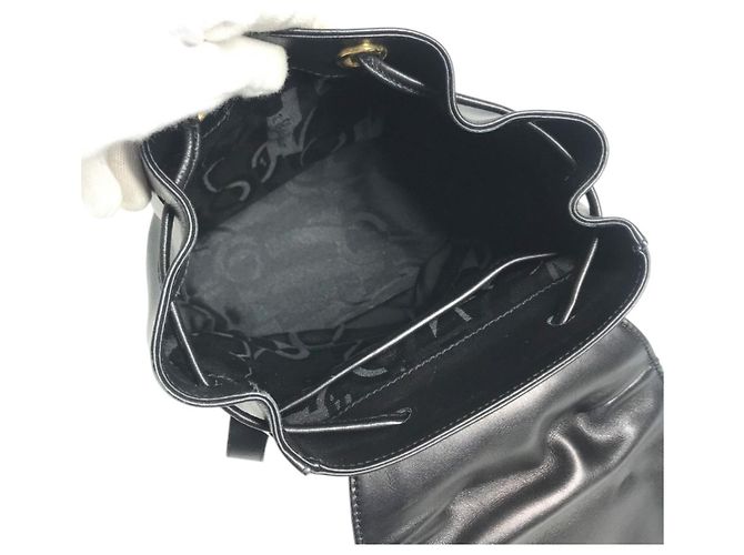 Salvatore Ferragamo Mini-Rucksack Gancini Logo - Ansicht 11