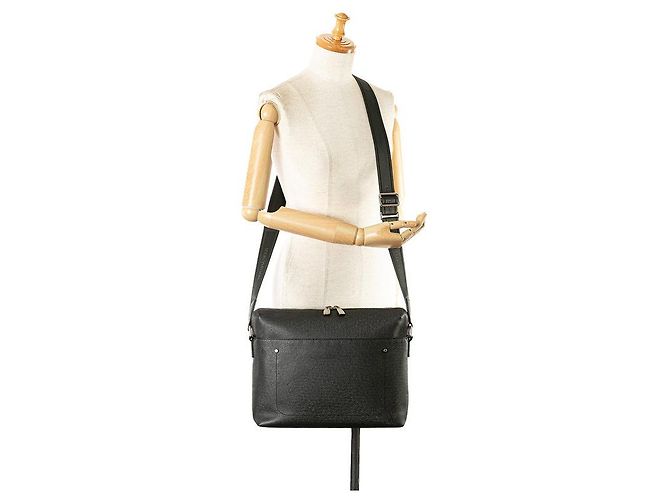 Borsa a tracolla Louis Vuitton Grigori Messenger MM - vista 9