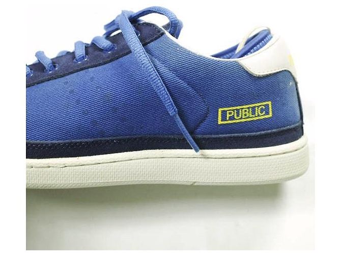 Autre Marque Terrem PUBLIC Canvas Suede Sneakers Sneaker - Ansicht 8