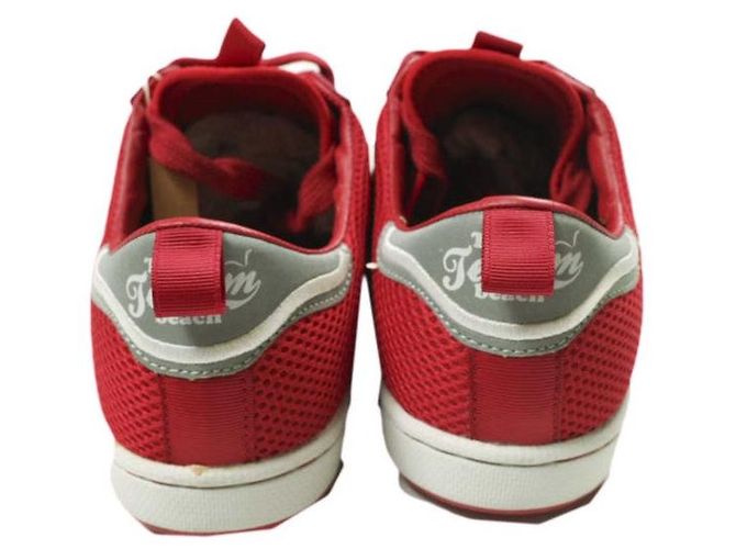 Autre Marque Terrem PUBLIC BEACH Leder-Mesh-Sneaker - Ansicht 4