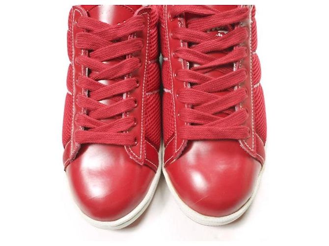 Autre Marque Terrem PUBLIC BEACH Leder-Mesh-Sneaker - Ansicht 5