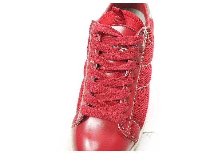 Autre Marque Terrem PUBLIC BEACH Leder-Mesh-Sneaker - Ansicht 6