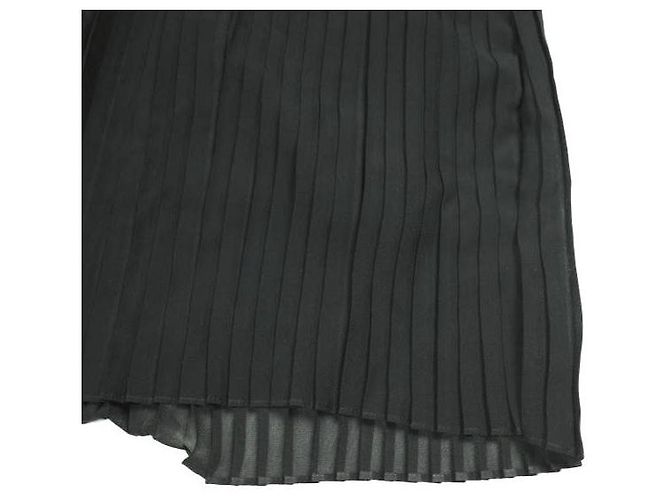Autre Marque Carolina Glaser Chiffon Plisseekleid - Ansicht 8