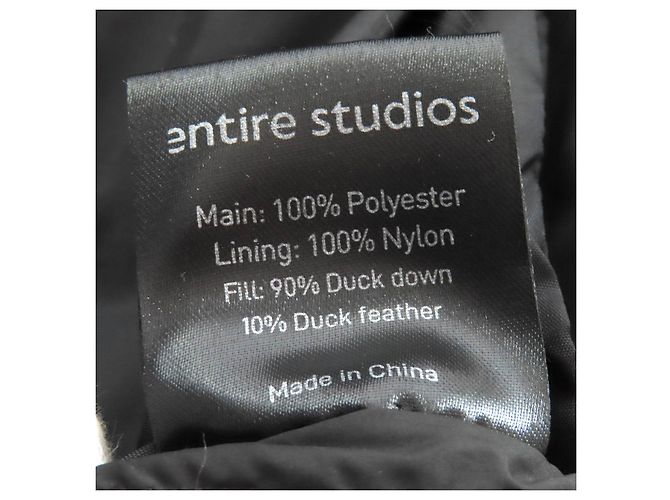 Autre Marque ENTIRE STUDIOS MML VEST Colete de Penas - vista 7