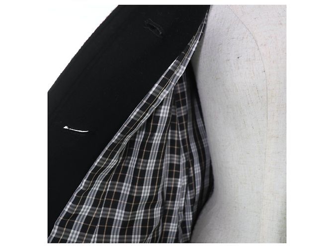 Abrigo Burberry Blue Label de lana, angora y zorro - vista 5