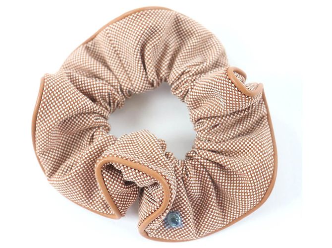 Hermès Shush Claudia Plan Air Serie Gürtel aus Baumwolle und Lammfell - Ansicht 5