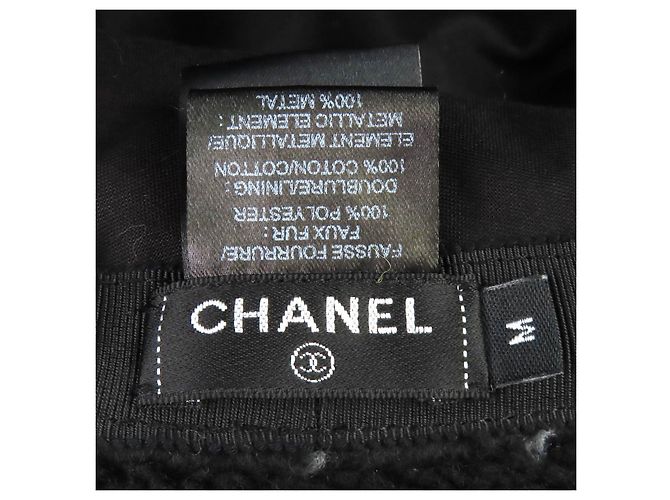 Sombrero Bucket Chanel COCOMark Pile - vista 7