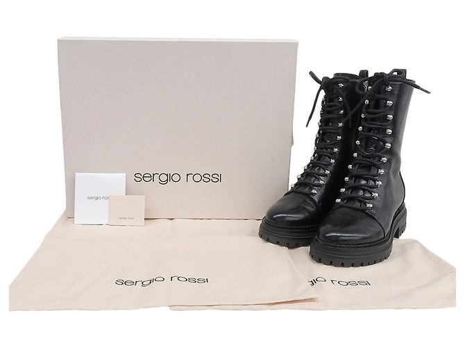 Autre Marque Botas de couro Sergio Rossi SR JOAN - vista 2