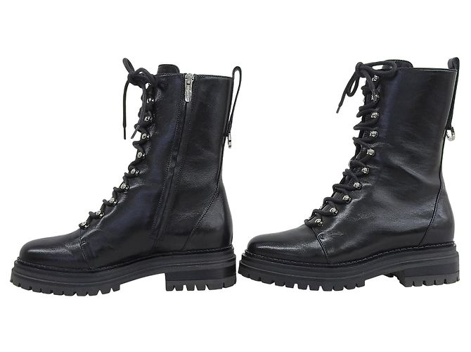 Autre Marque Botas de couro Sergio Rossi SR JOAN - vista 3