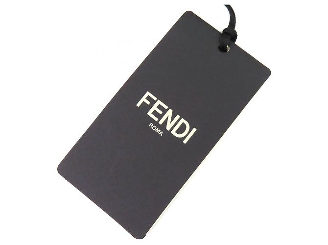 Bufanda de lana Fendi FF Logo Zucca Pattern - vista 8