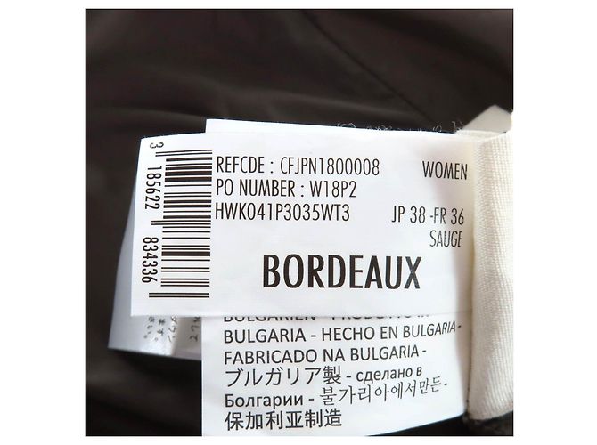 Autre Marque Abrigo de plumón Pyrenex BORDEAUX de poliéster - vista 11